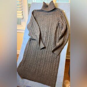 a new day‎ Gray Cable Knit Maxi Dress